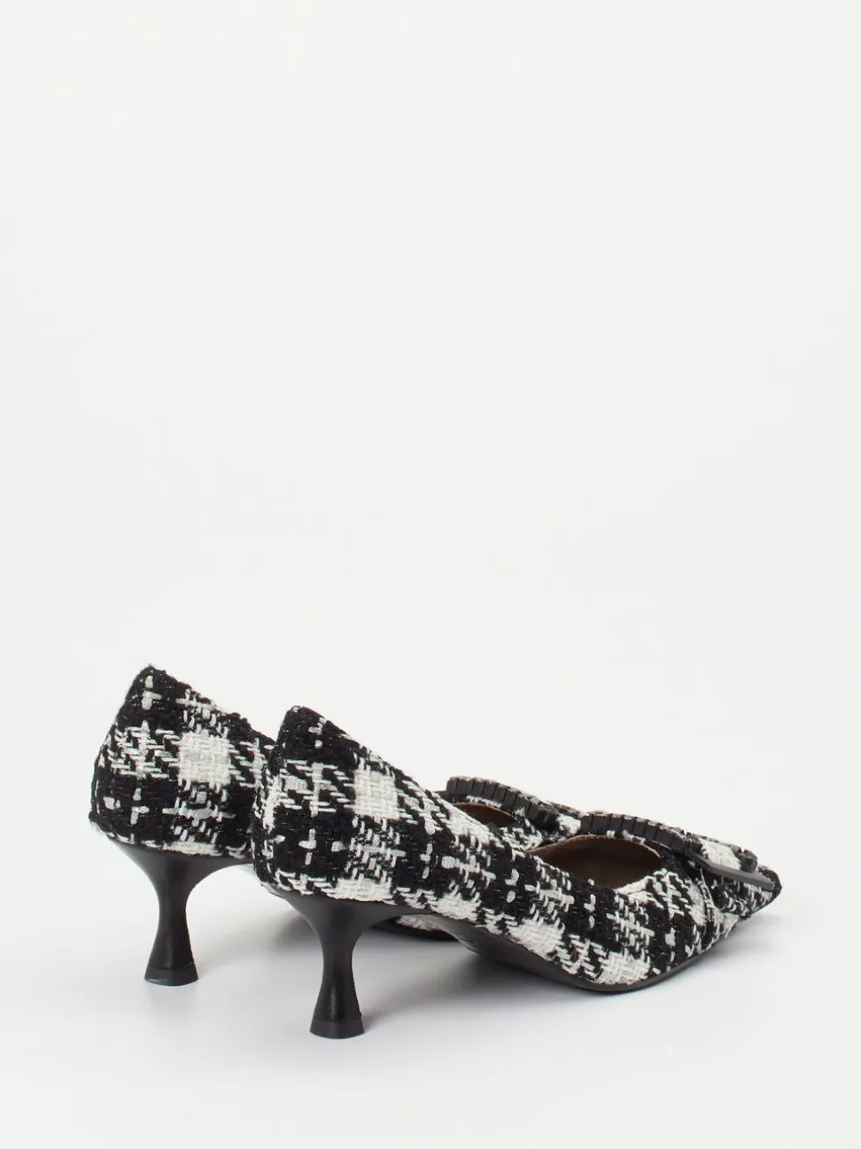 Konstantin Starke – Pumps aus Bouclé-Textil schwarz