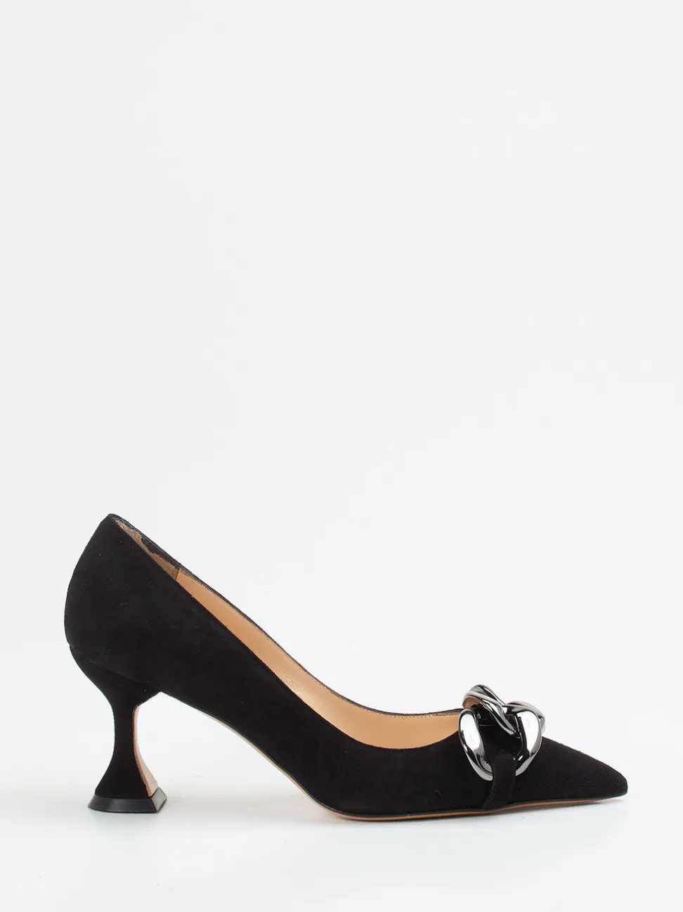 Konstantin Starke – Pumps aus Veloursleder Schwarz