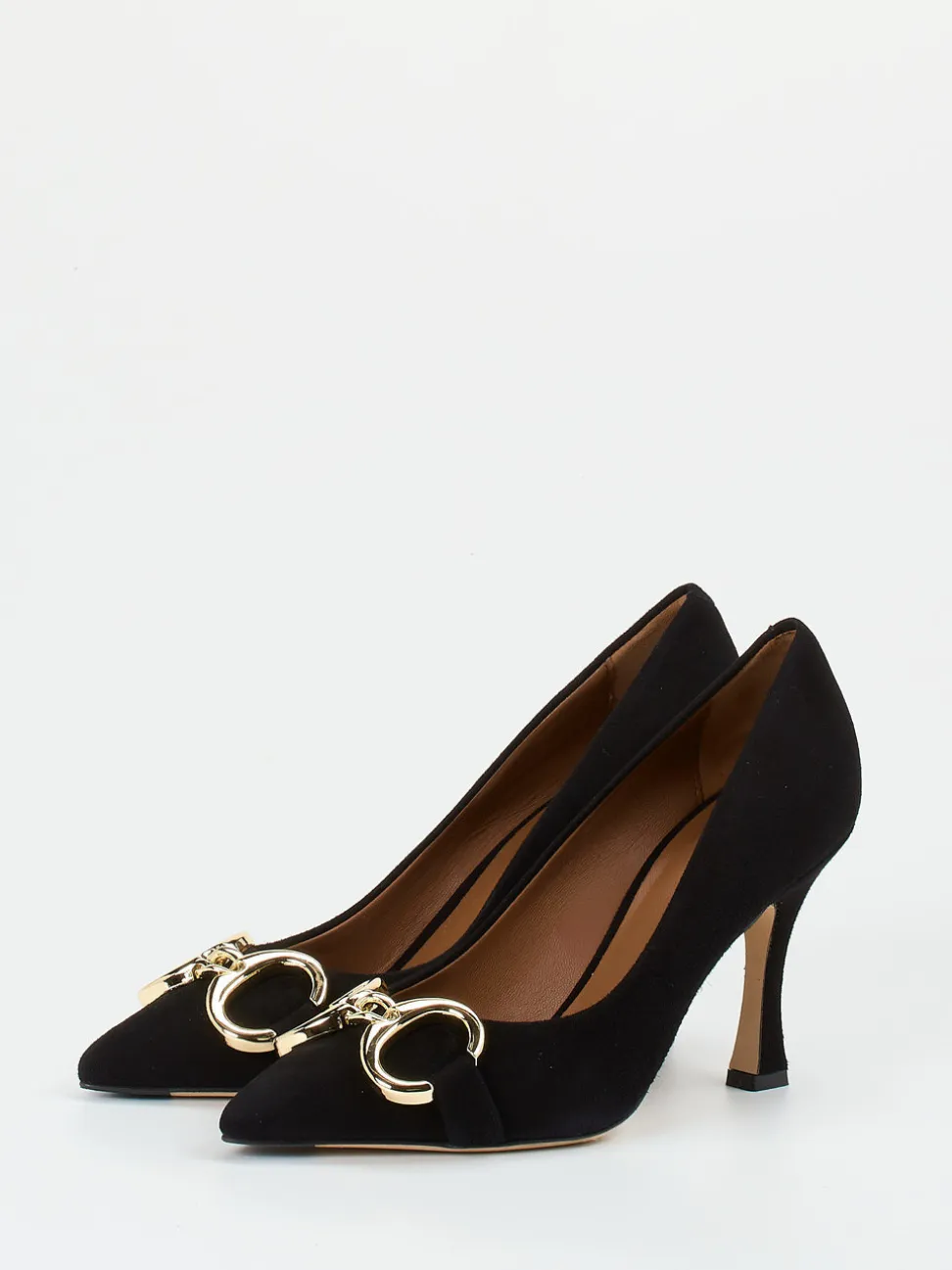 Konstantin Starke – Pumps aus Veloursleder Schwarz
