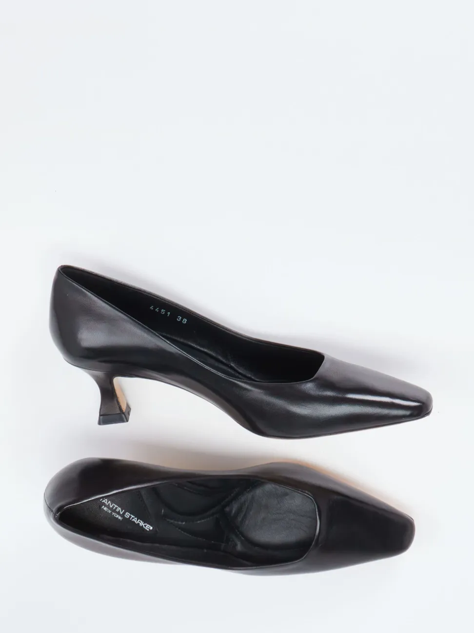 Konstantin Starke – Pumps aus Lammleder Schwarz