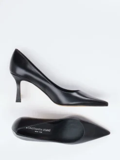 Konstantin Starke – Pumps aus Lammleder Schwarz