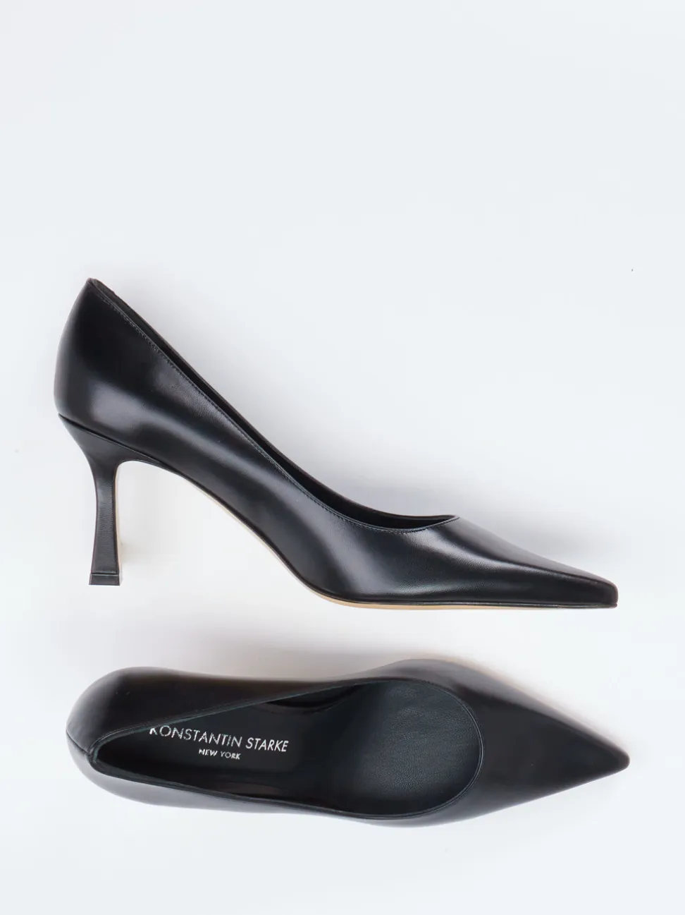 Konstantin Starke – Pumps aus Lammleder Schwarz
