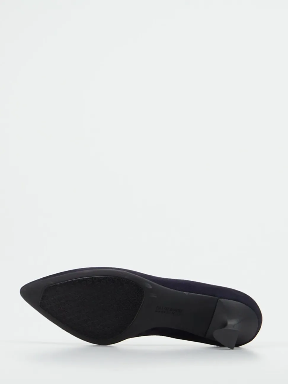 Konstantin Starke – Pumps aus Veloursleder tiefdunkelblau