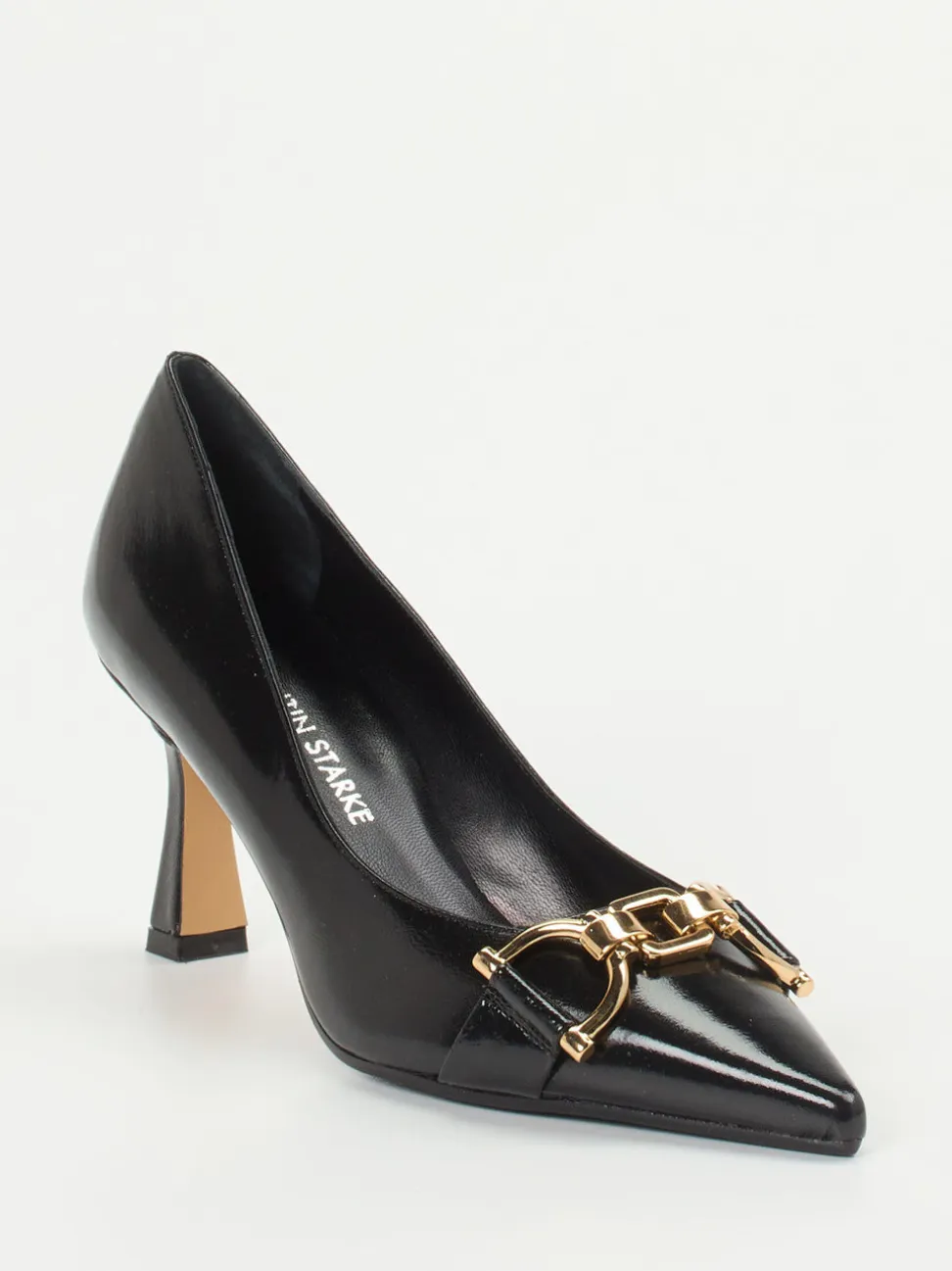 Konstantin Starke – Pumps aus Lackleder Schwarz