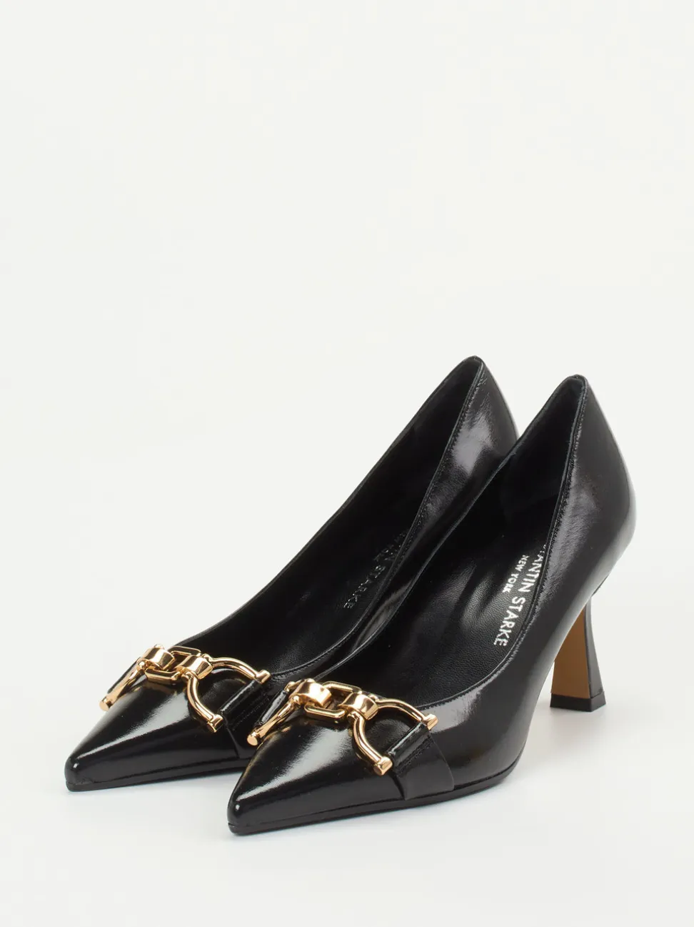Konstantin Starke – Pumps aus Lackleder Schwarz