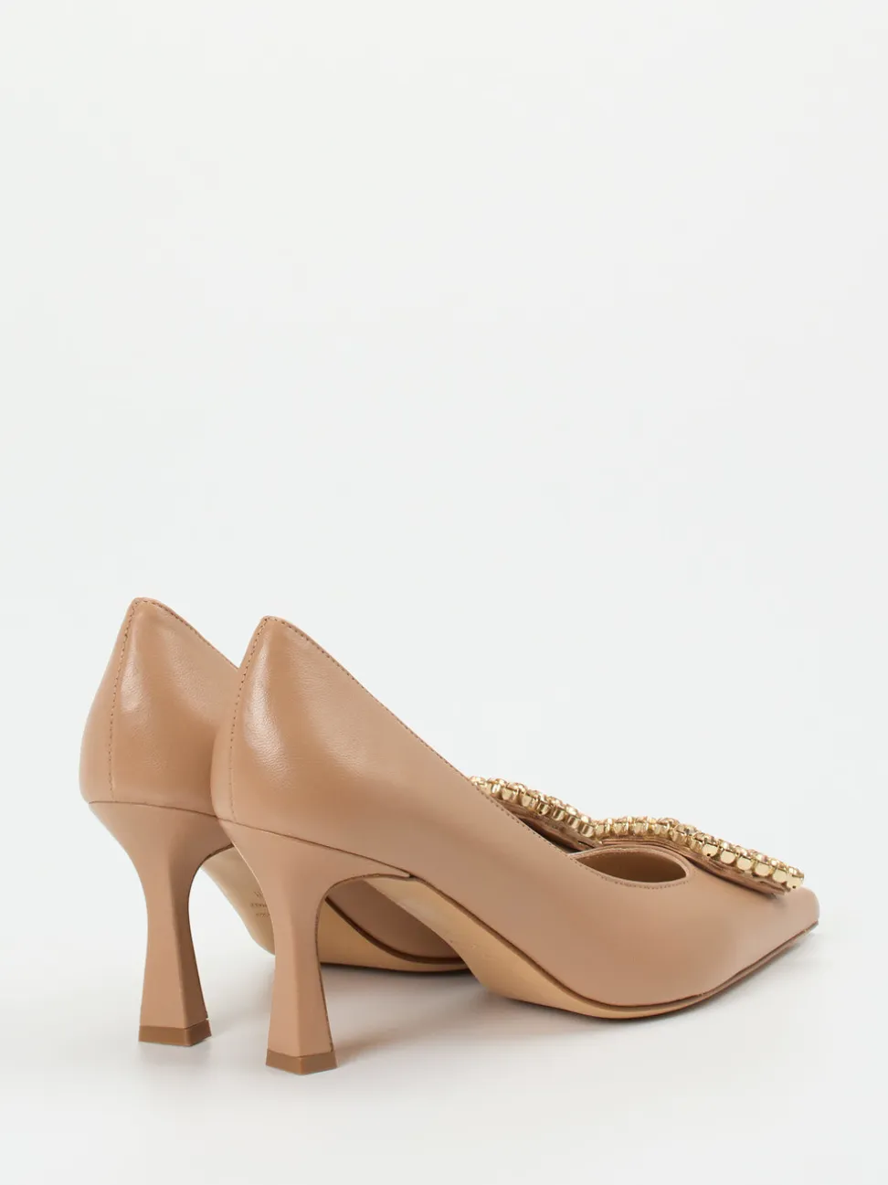 Konstantin Starke – Pumps aus Lammleder beigebraun