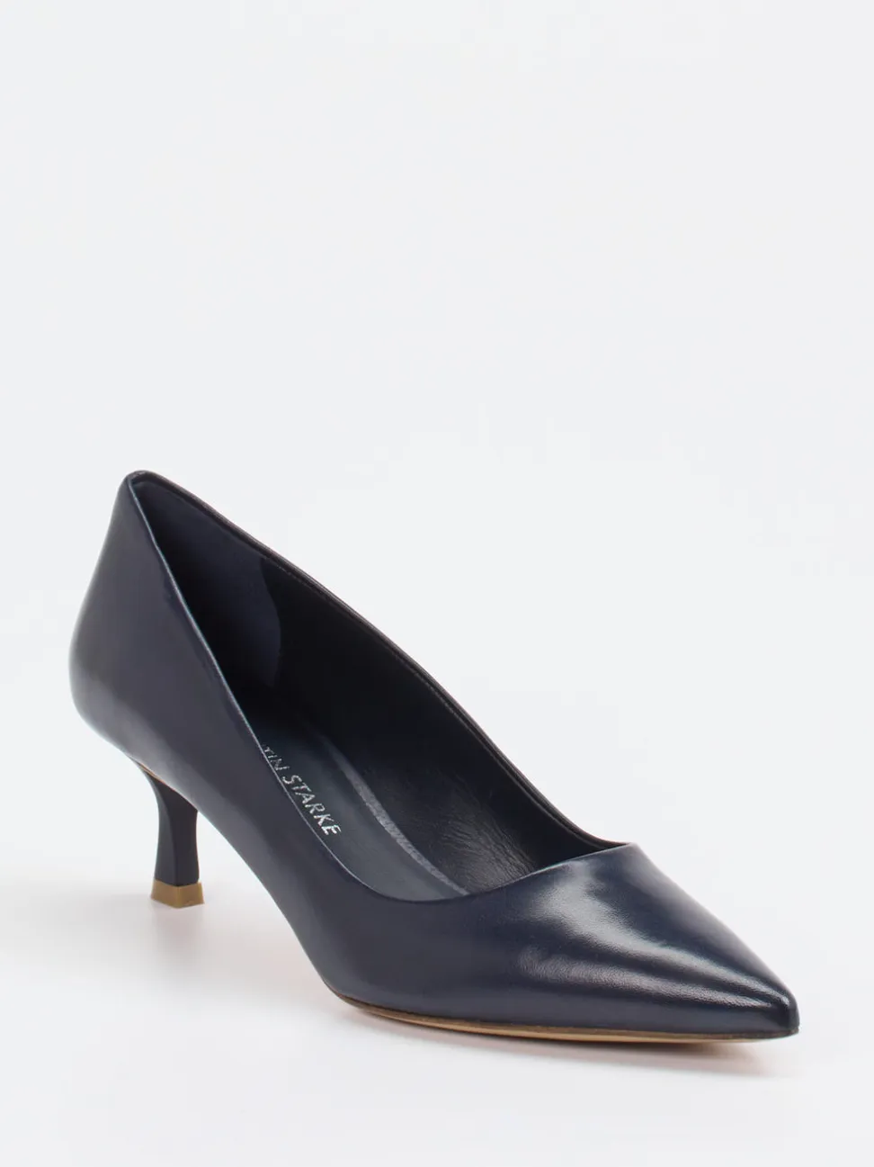 Konstantin Starke – Pumps aus Lackleder in Dunkelblau