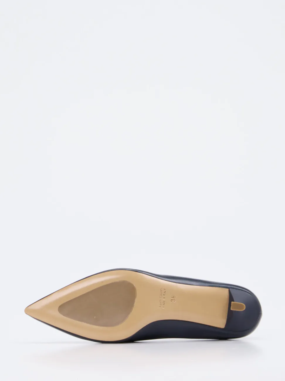 Konstantin Starke – Pumps aus Lackleder in Dunkelblau