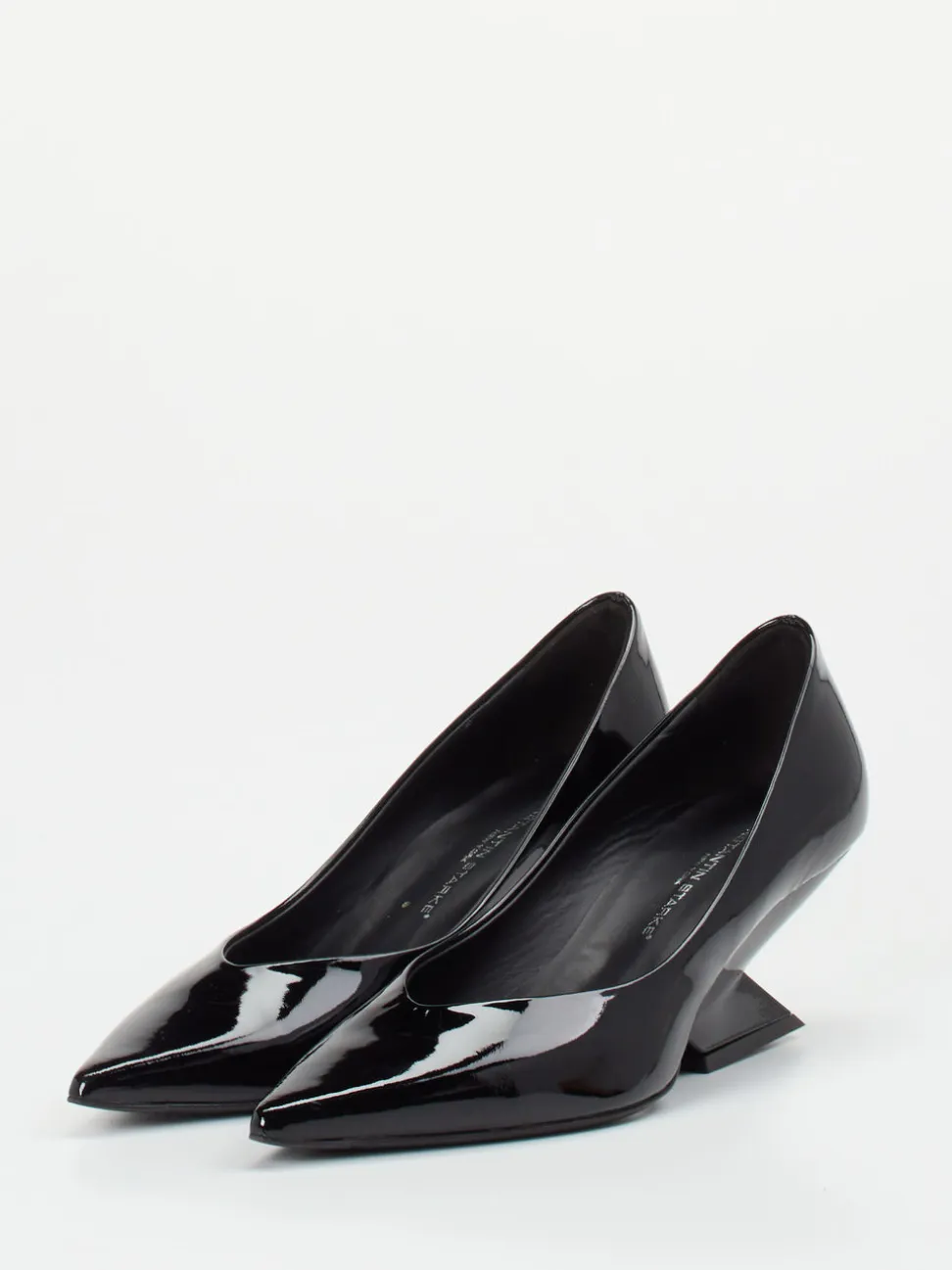 Konstantin Starke – Pumps aus Lackleder Schwarz