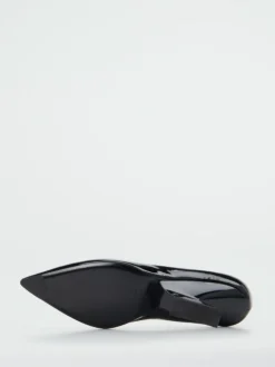 Konstantin Starke – Pumps aus Lackleder Schwarz