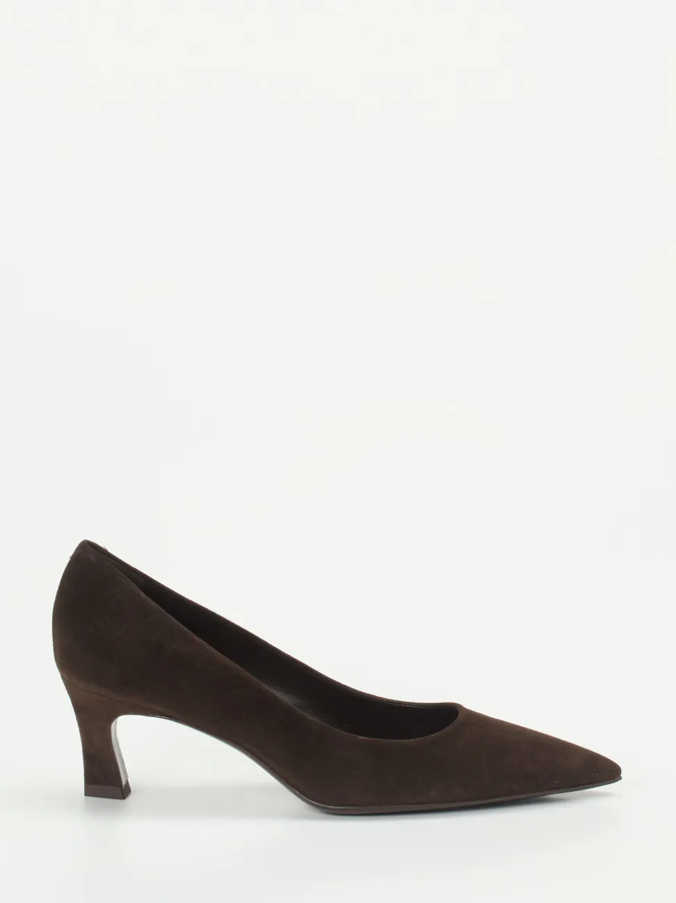 Konstantin Starke – Pumps aus Veloursleder Dunkelbraun
