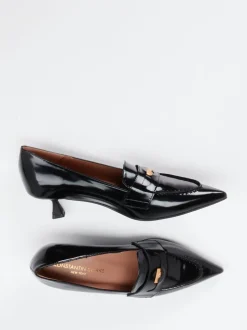 Konstantin Starke – Pumps aus Hochglanzleder schwarz