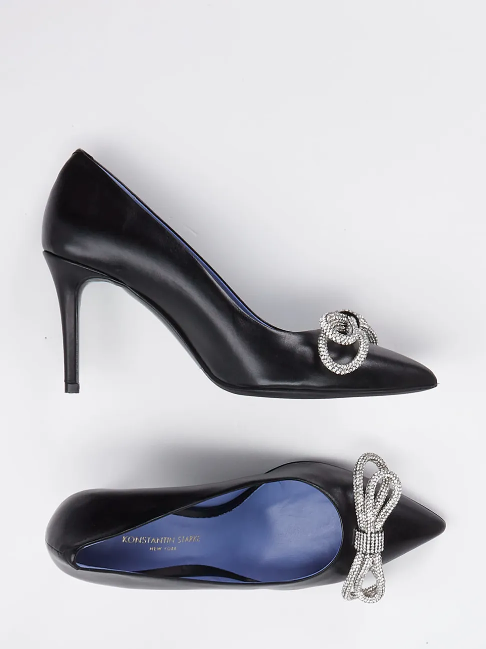 Konstantin Starke – Pumps aus Kalbleder in Schwarz