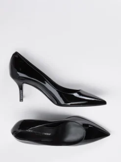 Konstantin Starke – Pumps aus Lackleder Schwarz