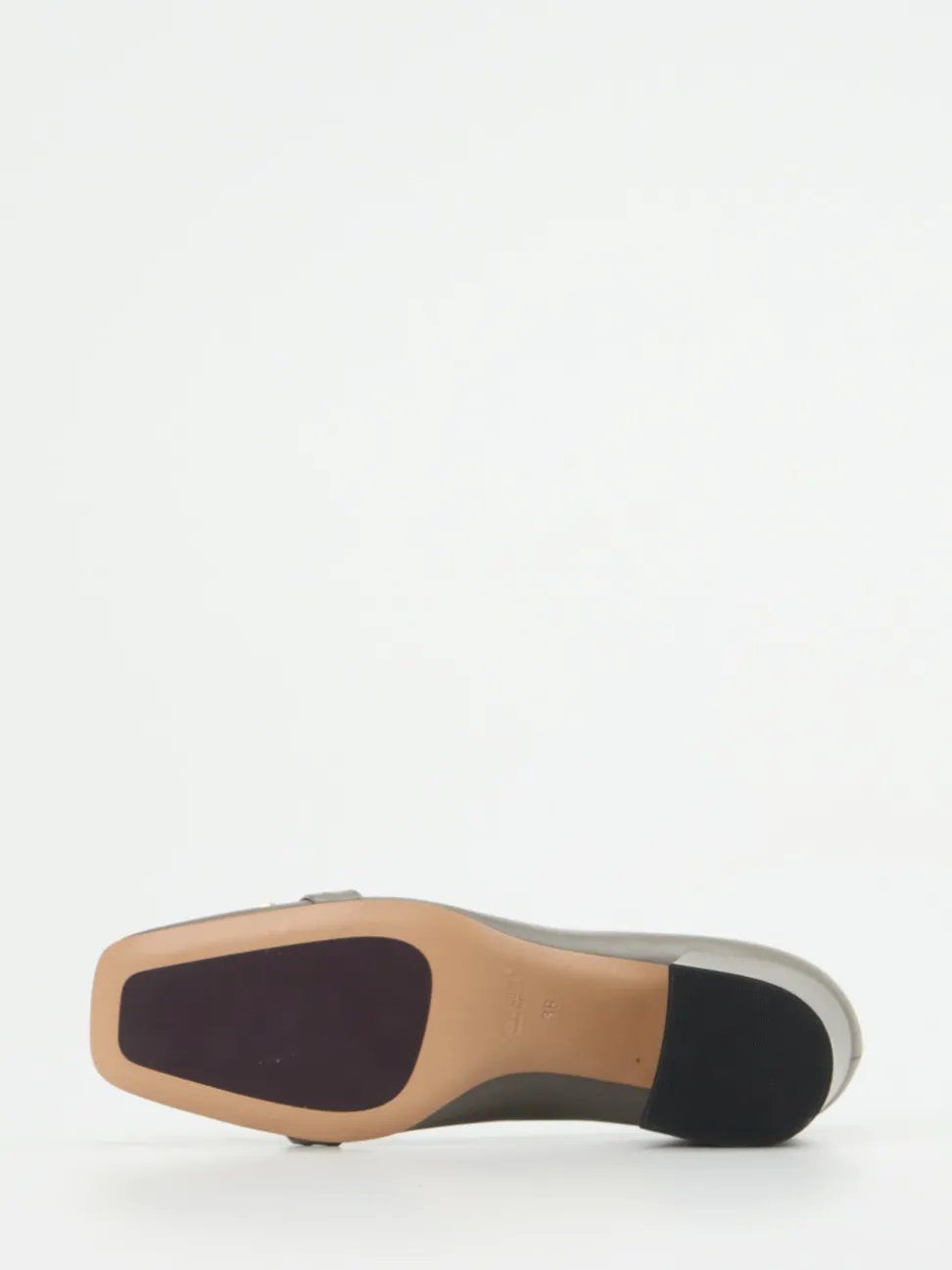 Konstantin Starke – Pumps aus Kalbleder Steingrau