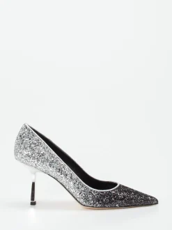 Konstantin Starke – Pumps aus Metallicleder in Silber