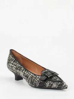 Konstantin Starke – Pumps aus Bouclé in Schwarz