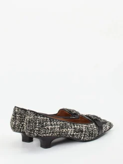 Konstantin Starke – Pumps aus Bouclé in Schwarz