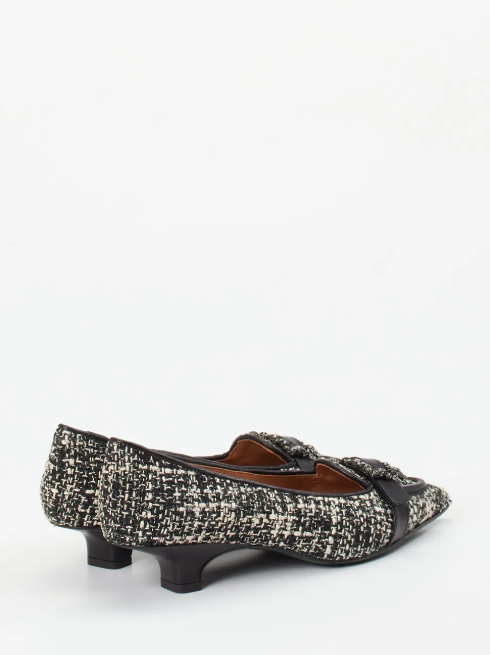 Konstantin Starke – Pumps aus Bouclé in Schwarz