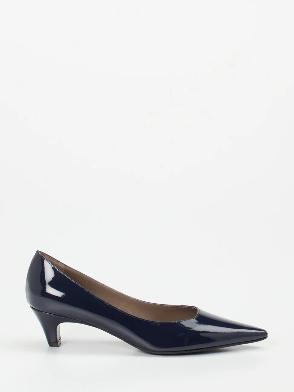 Konstantin Starke – Pumps aus Lackleder Dunkelblau