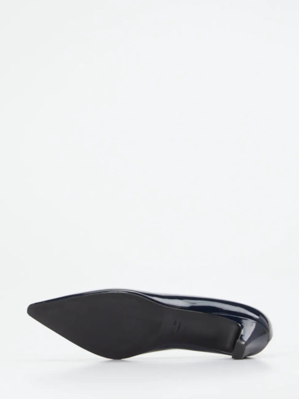 Konstantin Starke – Pumps aus Lackleder Dunkelblau