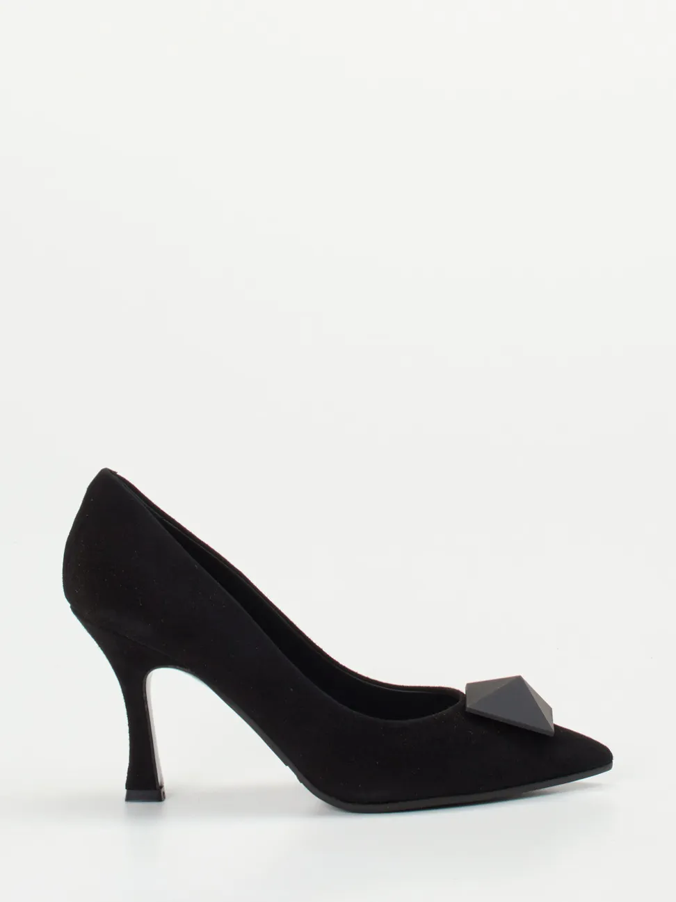 Konstantin Starke – Pumps aus Veloursleder Schwarz
