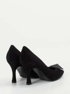 Konstantin Starke – Pumps aus Veloursleder Schwarz