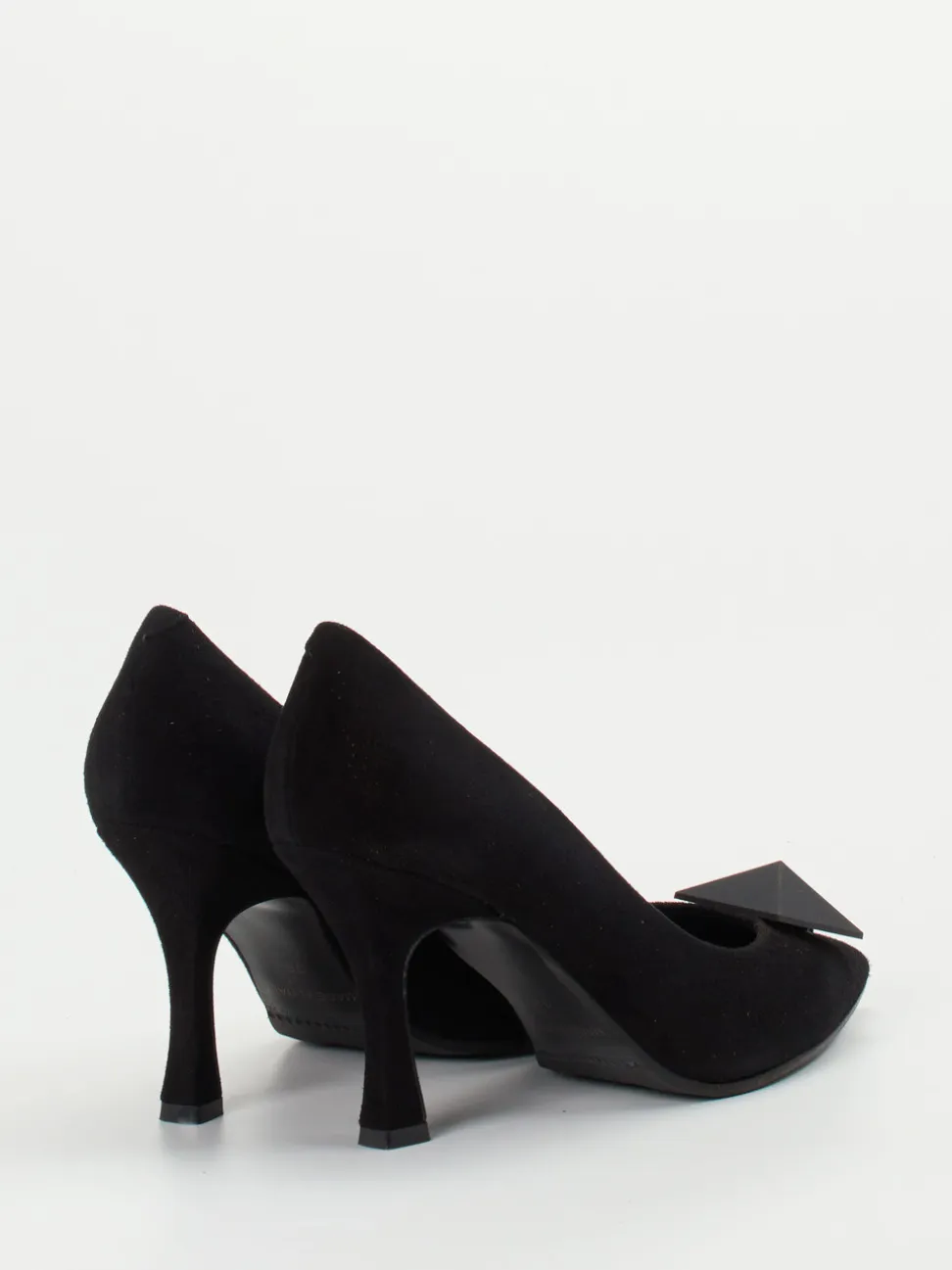 Konstantin Starke – Pumps aus Veloursleder Schwarz