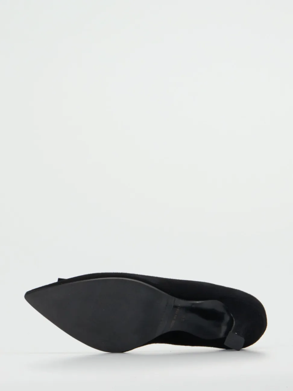 Konstantin Starke – Pumps aus Veloursleder Schwarz