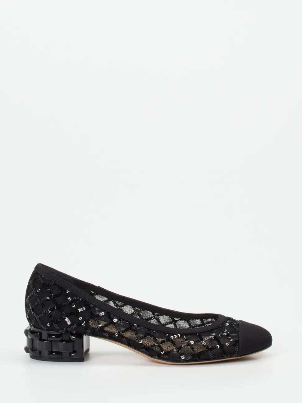 Konstantin Starke – Pumps aus Textil in Schwarz