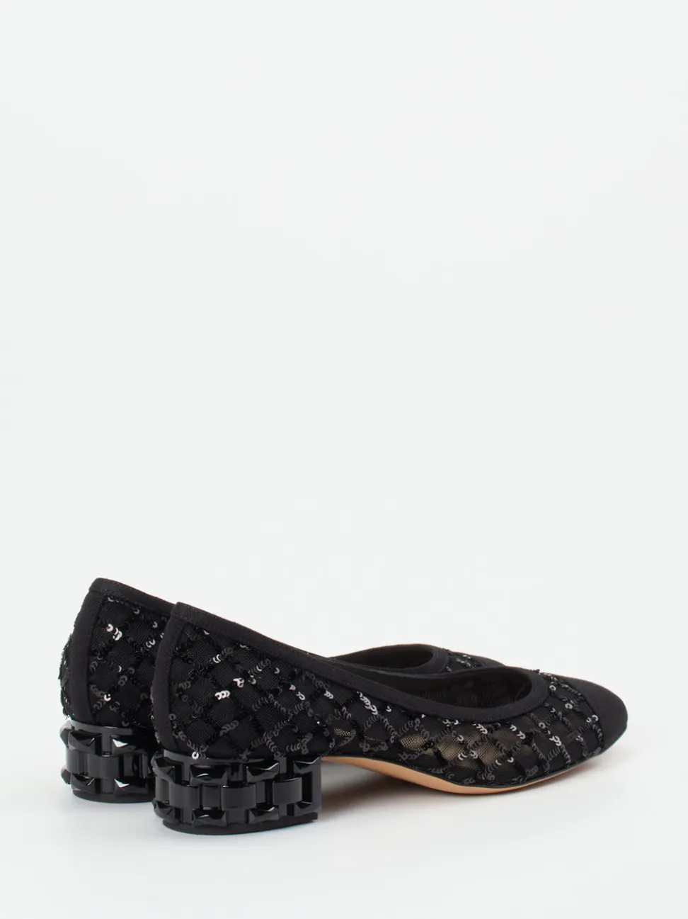 Konstantin Starke – Pumps aus Textil in Schwarz