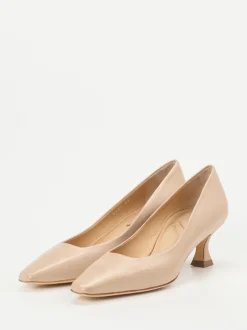 Konstantin Starke – Pumps aus Lammleder in Beige