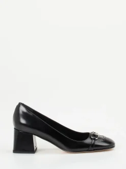 Konstantin Starke – Pumps aus Hochglanzleder Schwarz