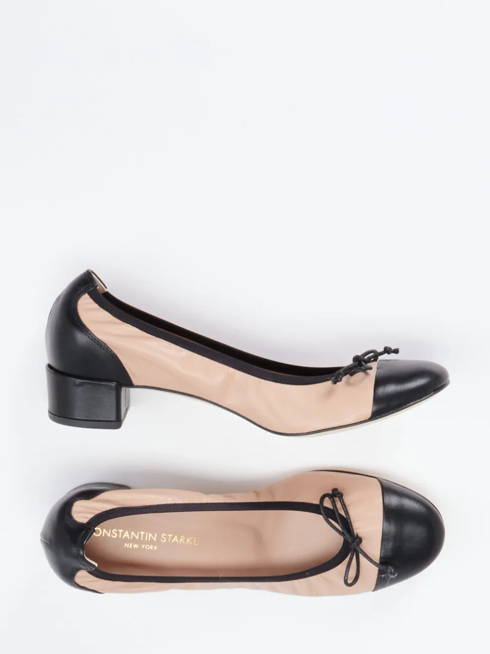Konstantin Starke – Pumps aus Lammleder in Two-Tone
