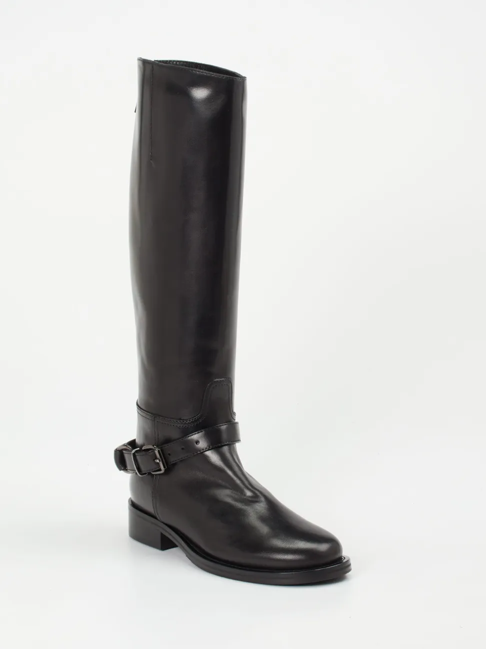 Konstantin Starke – Reitstiefel aus Kalbleder schwarz