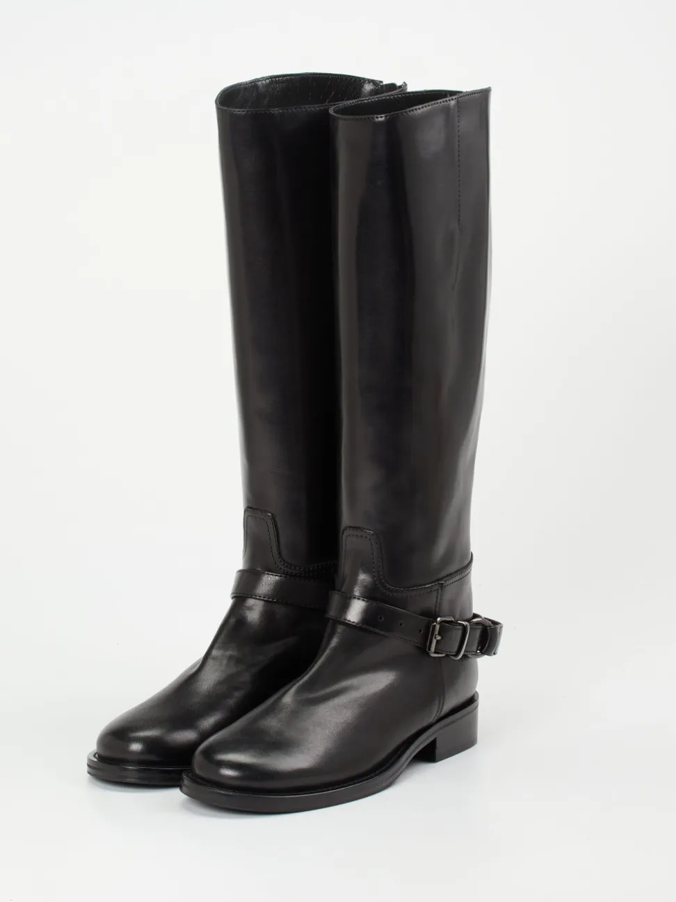 Konstantin Starke – Reitstiefel aus Kalbleder schwarz