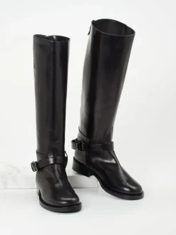 Konstantin Starke – Reitstiefel aus Kalbleder schwarz