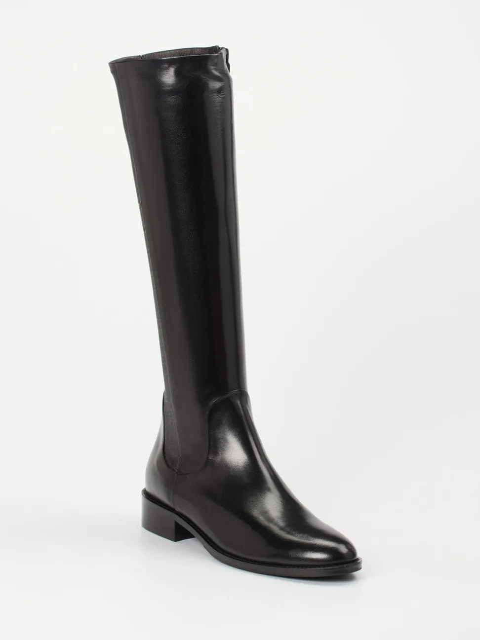 Konstantin Starke – Reitstiefel aus Lammleder Schwarz