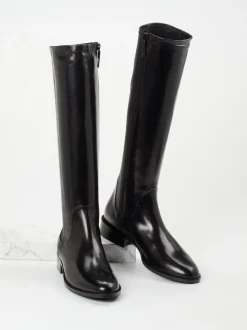 Konstantin Starke – Reitstiefel aus Lammleder Schwarz