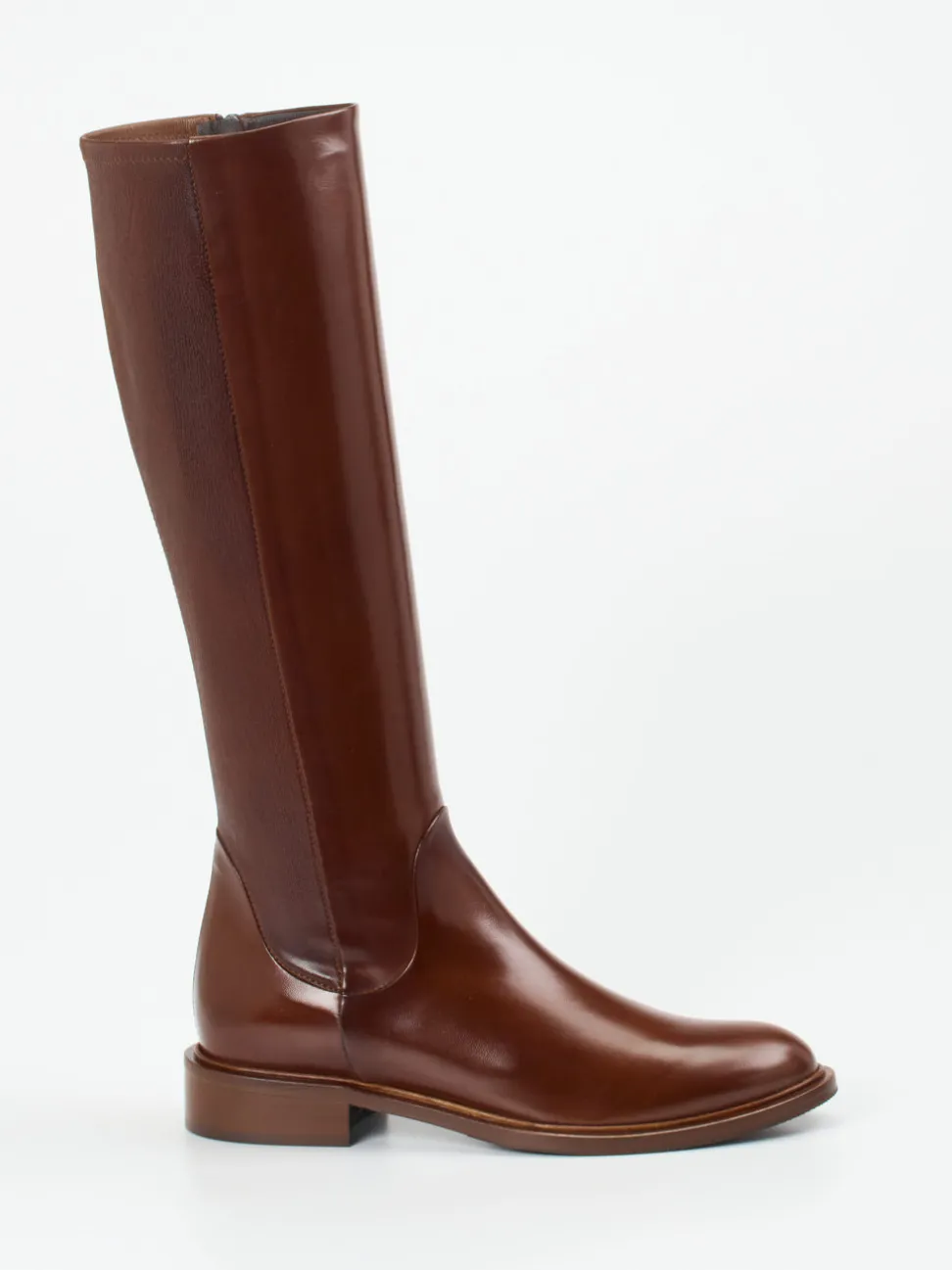 Konstantin Starke – Reitstiefel aus Lammleder kastanienbraun