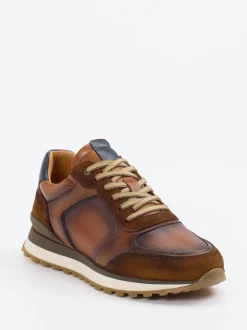 Konstantin Starke – Retro-Sneaker aus Veloursleder braun