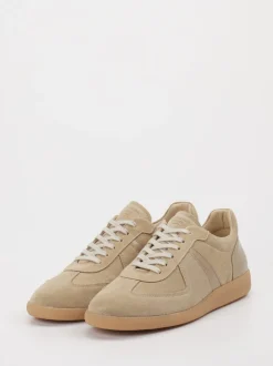 Konstantin Starke – Retro-Sneaker aus Veloursleder Beige