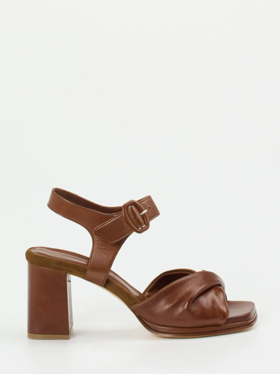 Konstantin Starke – Sandalen aus Lammleder in Braun
