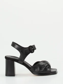 Konstantin Starke – Sandalen aus Lammleder Schwarz