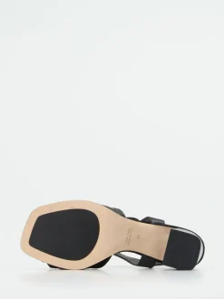 Konstantin Starke – Sandalen aus Lammleder Schwarz