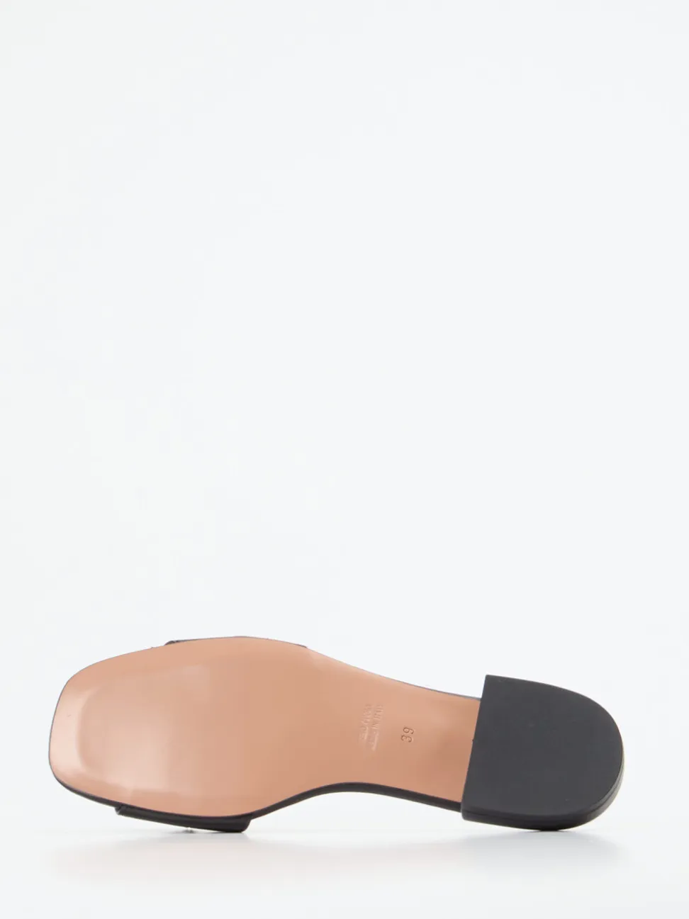 Konstantin Starke – Sandalen aus Lammleder Schwarz