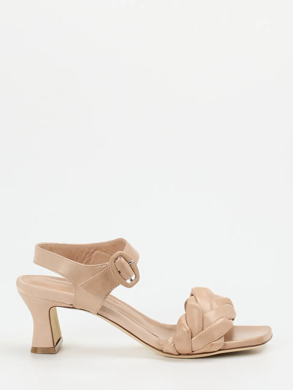 Konstantin Starke – Sandalen aus Flechtleder Nude