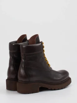 Konstantin Starke – Schnürboots aus Kalbleder Dunkelbraun