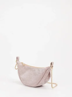 Konstantin Starke – Schultertasche aus Leder in Rosé