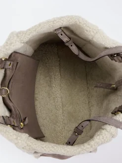 Konstantin Starke – Shopper aus Textil in Taupe